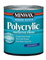 Лак полиуретановый MINWAX POLYCRYLIC матовый 237 мл 22222