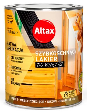 Быстросохнущий лак для внутренней отделки ALTAX 750мл 50824-00-000075 ― MINWAX