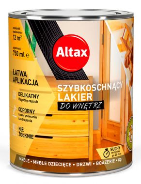Быстросохнущий лак для внутренней отделки ALTAX 750мл 50823-00-000075 ― MINWAX