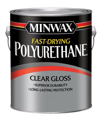 Лак полиуретановый MINWAX FAST-DRYING глянцевый 3,78 л 71030