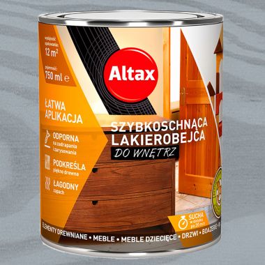 Лак-морилка быстросохнущая ALTAX Серый 750мл 50830-35-000075 ― MINWAX